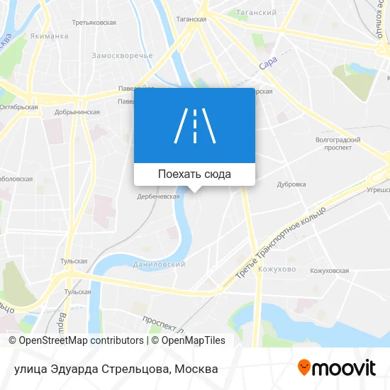 Карта улица Эдуарда Стрельцова