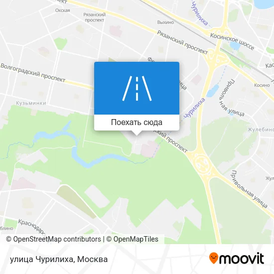 Карта улица Чурилиха
