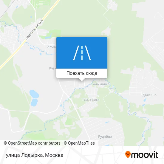 Карта улица Лодырка