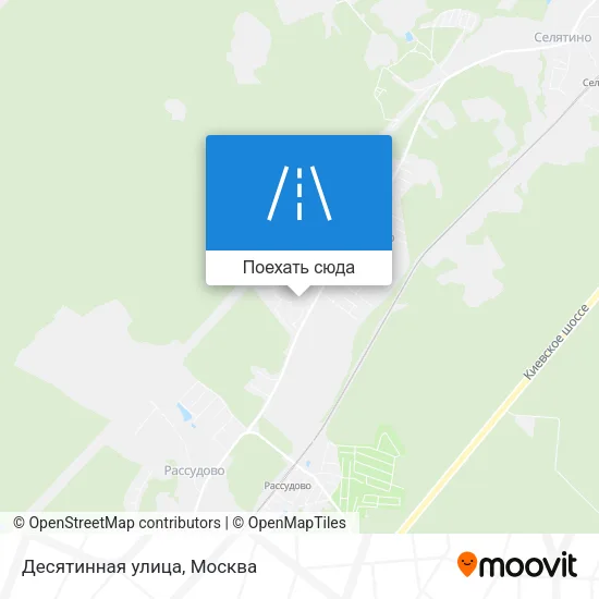 Карта Десятинная улица