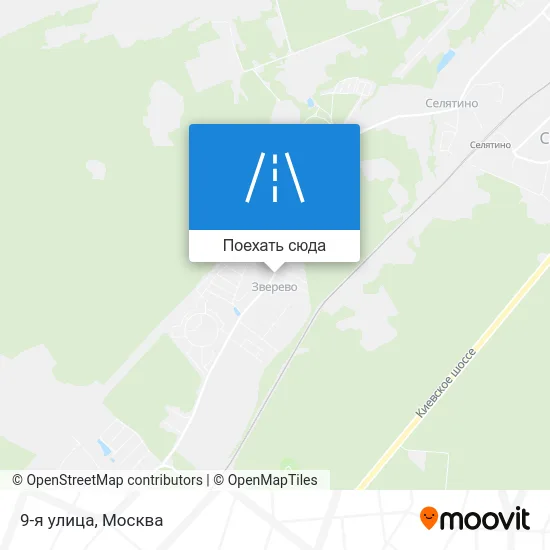 Карта 9-я улица