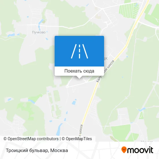 Карта Троицкий бульвар