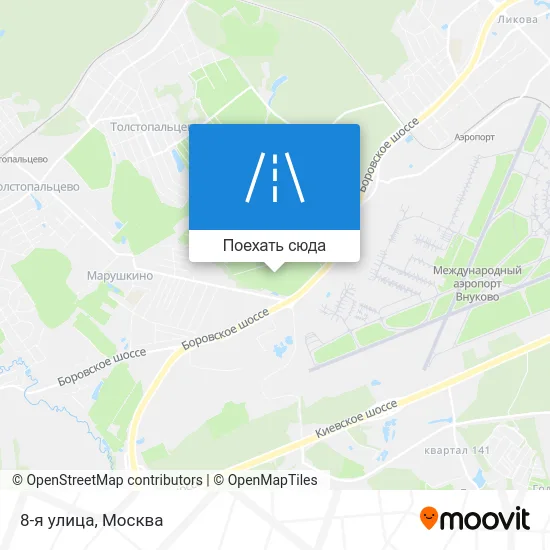 Карта 8-я улица