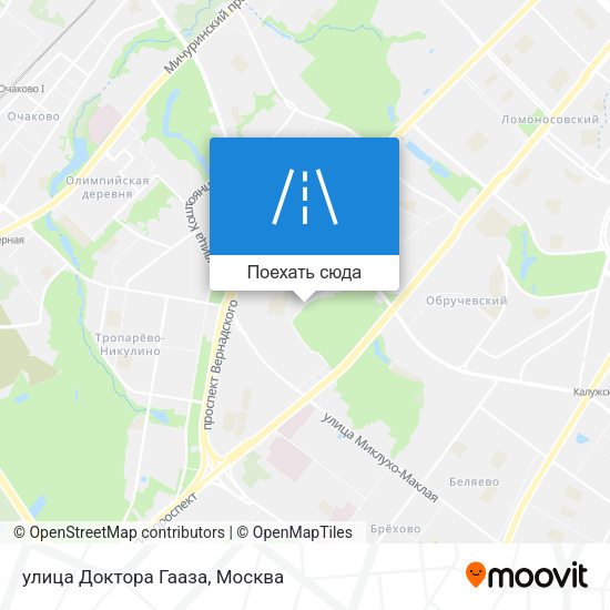 Карта улица Доктора Гааза