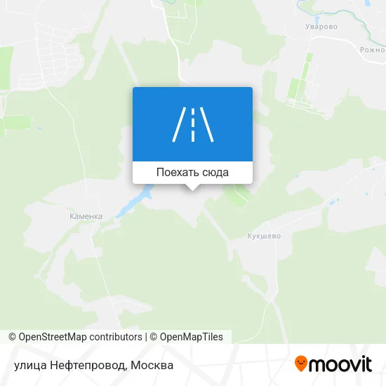 Карта улица Нефтепровод