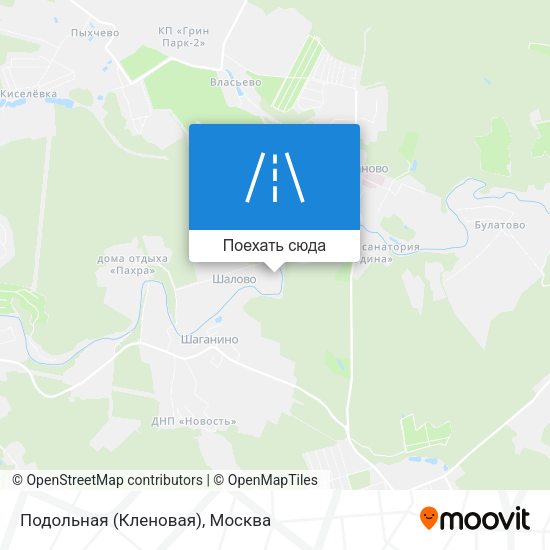 Карта Подольная (Кленовая)