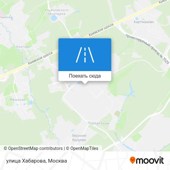 Карта улица Хабарова