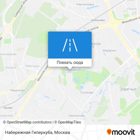 Карта Набережная Гиперкуба