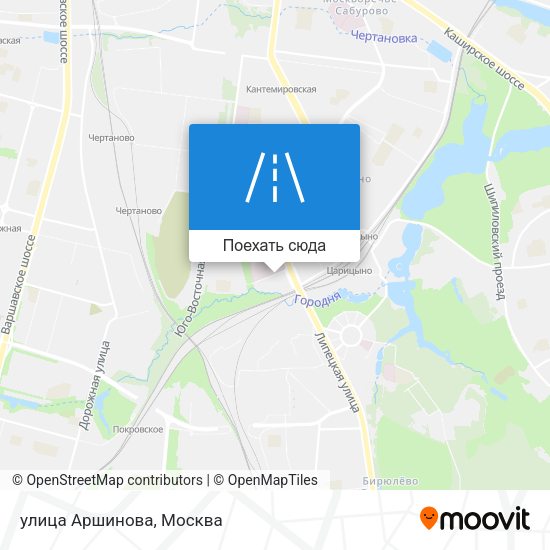Карта улица Аршинова