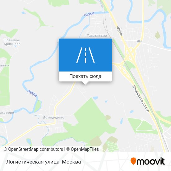 Карта Логистическая улица