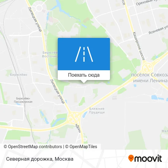 Карта Северная дорожка