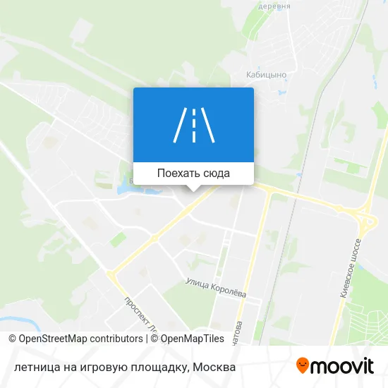 Карта летница на игровую площадку