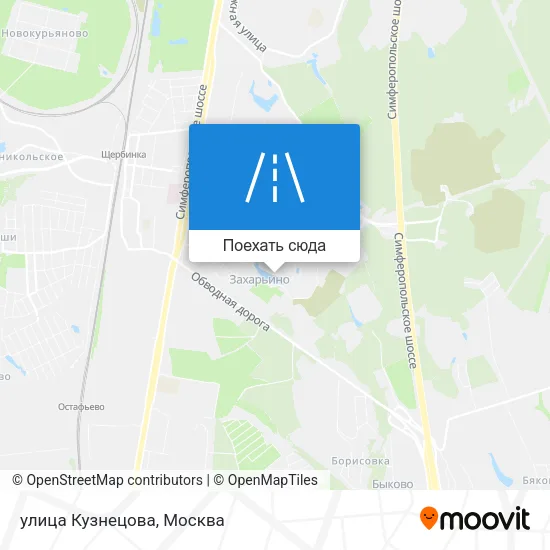 Карта улица Кузнецова