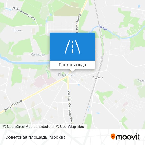 Карта Советская площадь