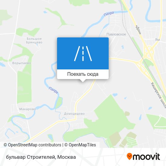 Карта бульвар Строителей