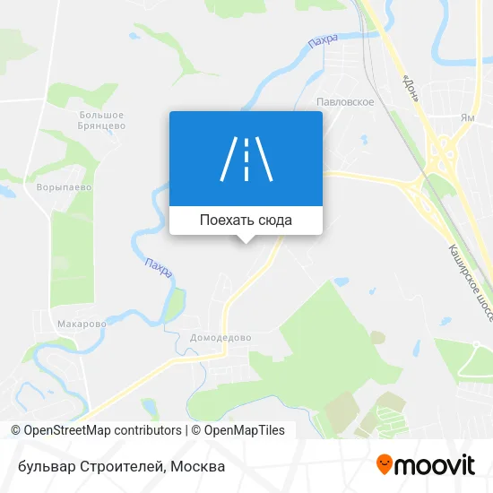 Карта бульвар Строителей