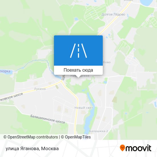 Карта улица Яганова