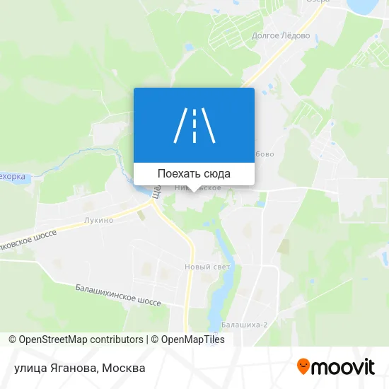 Карта улица Яганова