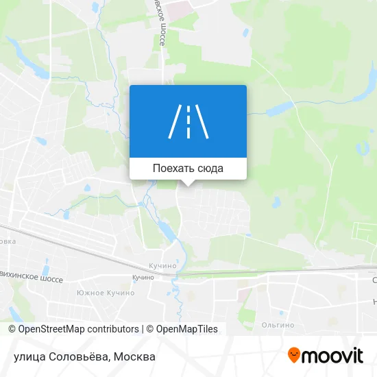Карта улица Соловьёва