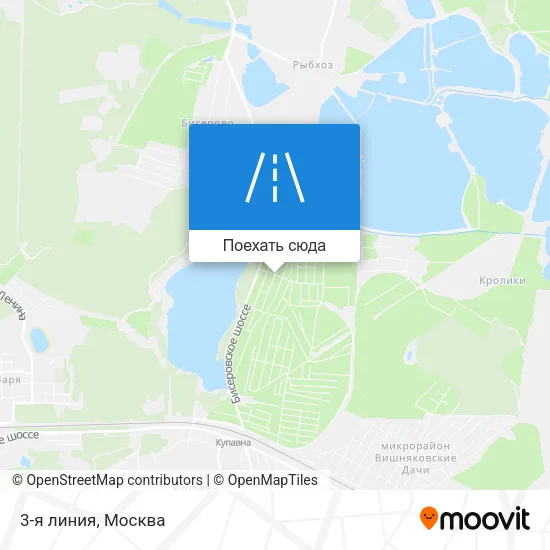 Карта 3-я линия