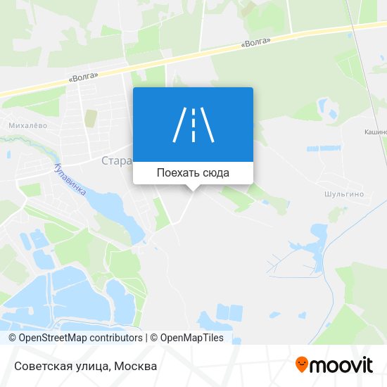 Карта Советская улица