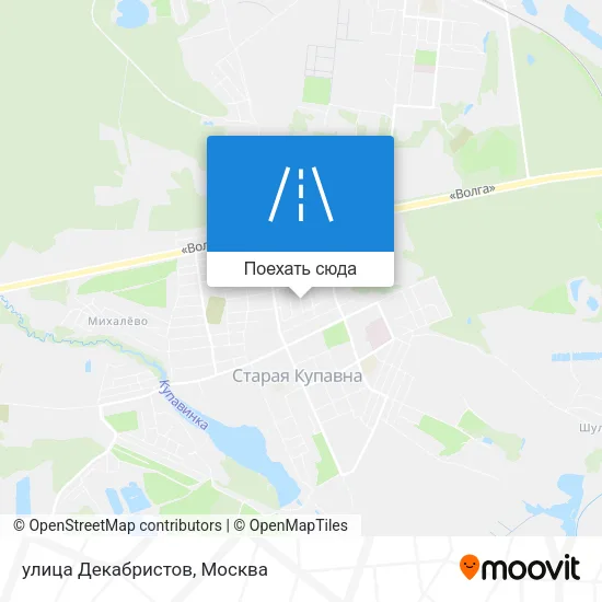 Карта улица Декабристов