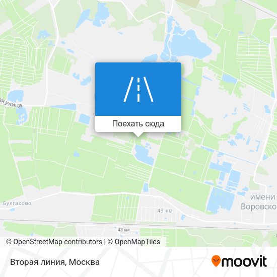 Карта Вторая линия