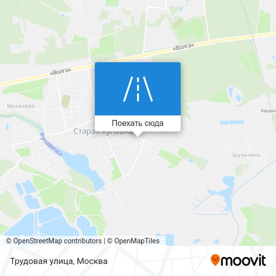 Карта Трудовая улица