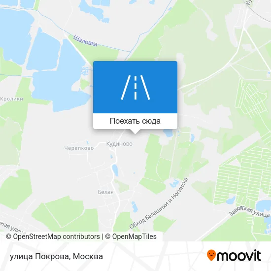Карта улица Покрова