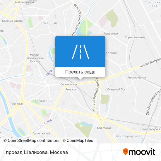 Карта проезд Шелихова