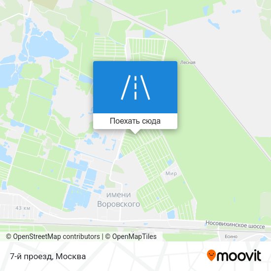 Карта 7-й проезд