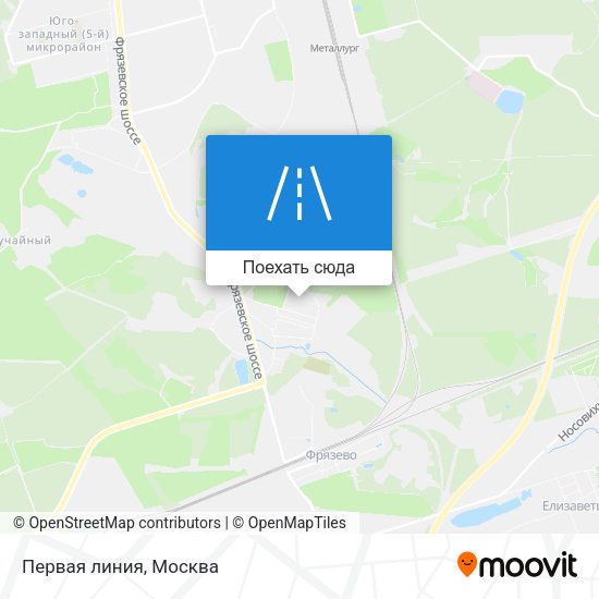 Карта Первая линия