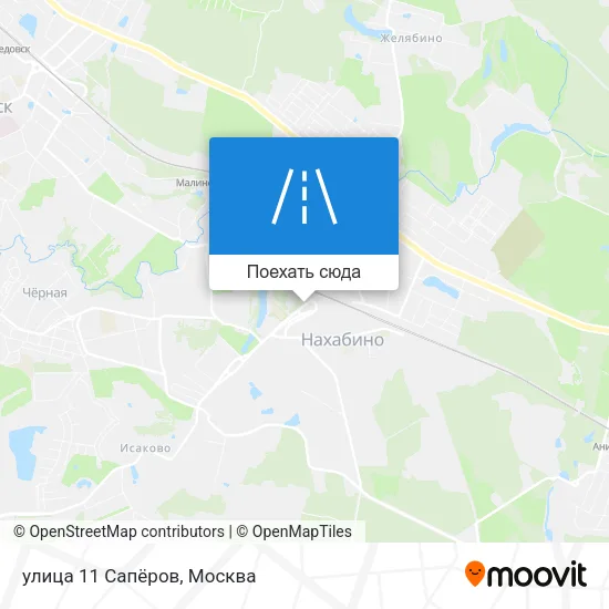 Карта улица 11 Сапёров