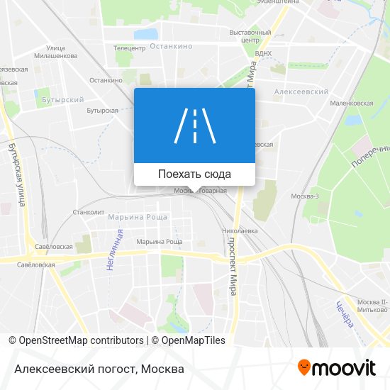 Карта Алексеевский погост