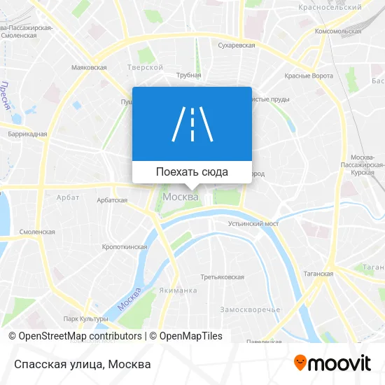 Карта Спасская улица