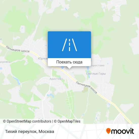 Карта Тихий переулок