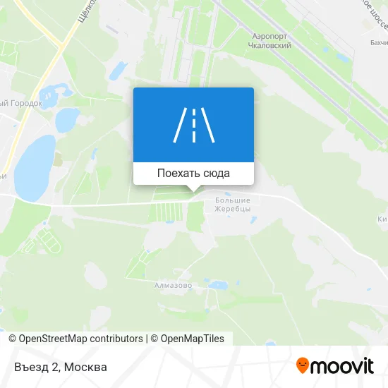 Карта Въезд 2