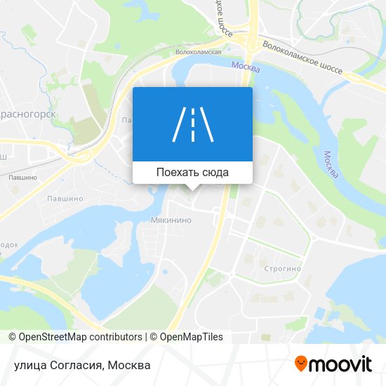 Карта улица Согласия