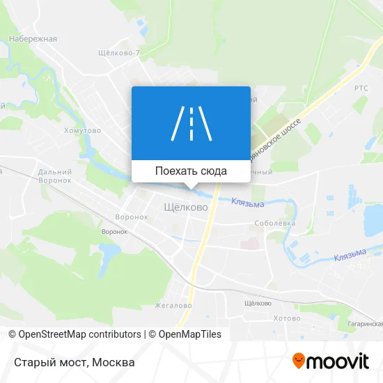Карта Старый мост