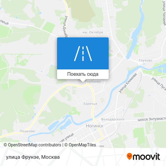 Карта улица Фрунзе