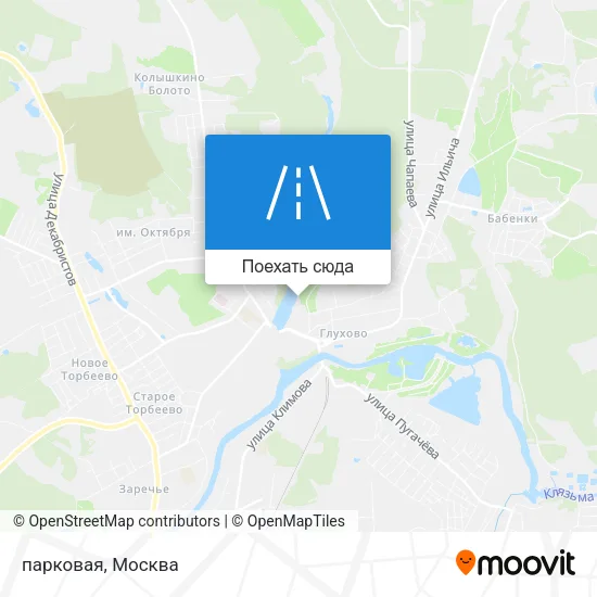 Карта парковая