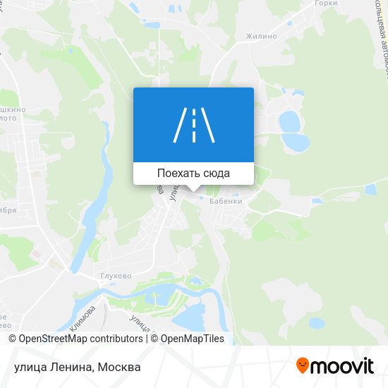 Карта улица Ленина