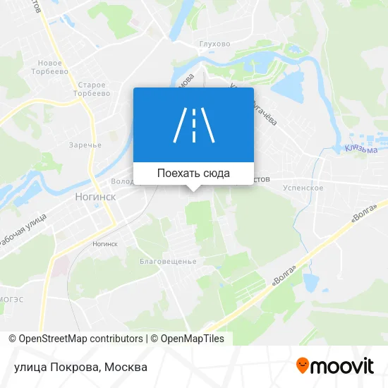 Карта улица Покрова