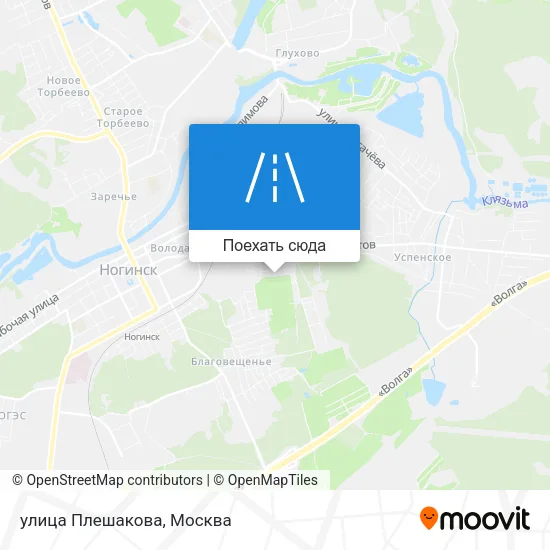 Карта улица Плешакова