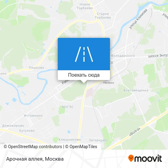 Карта Арочная аллея