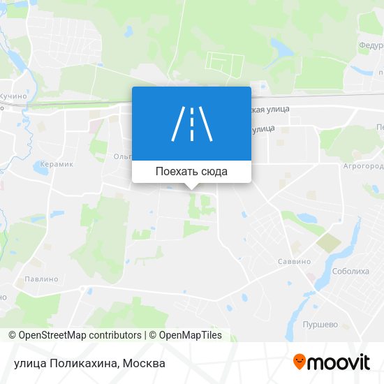 Карта улица Поликахина