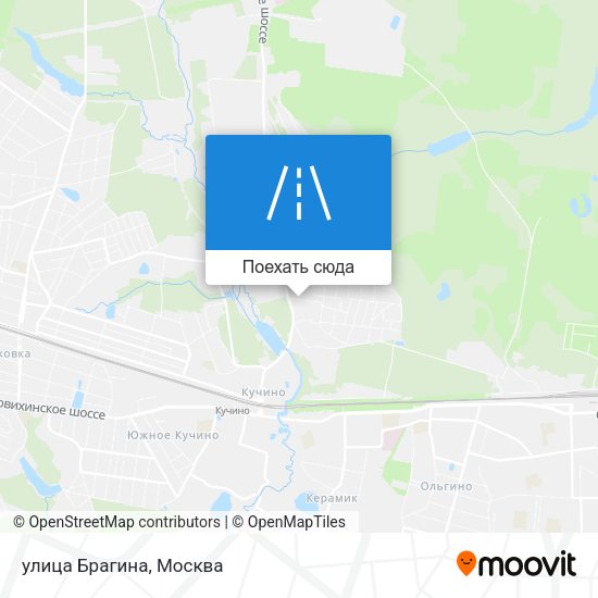 Карта улица Брагина