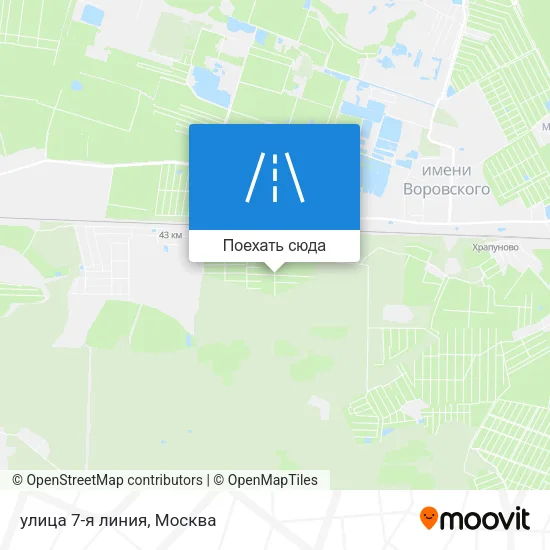 Карта улица 7-я линия