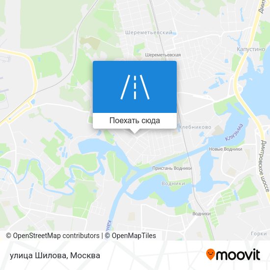 Карта улица Шилова
