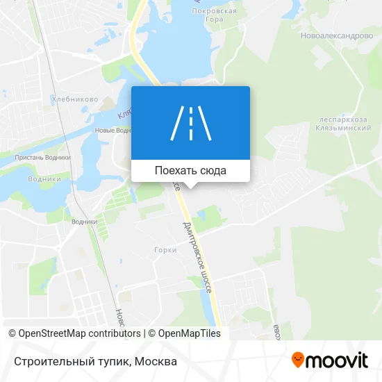 Карта Строительный тупик